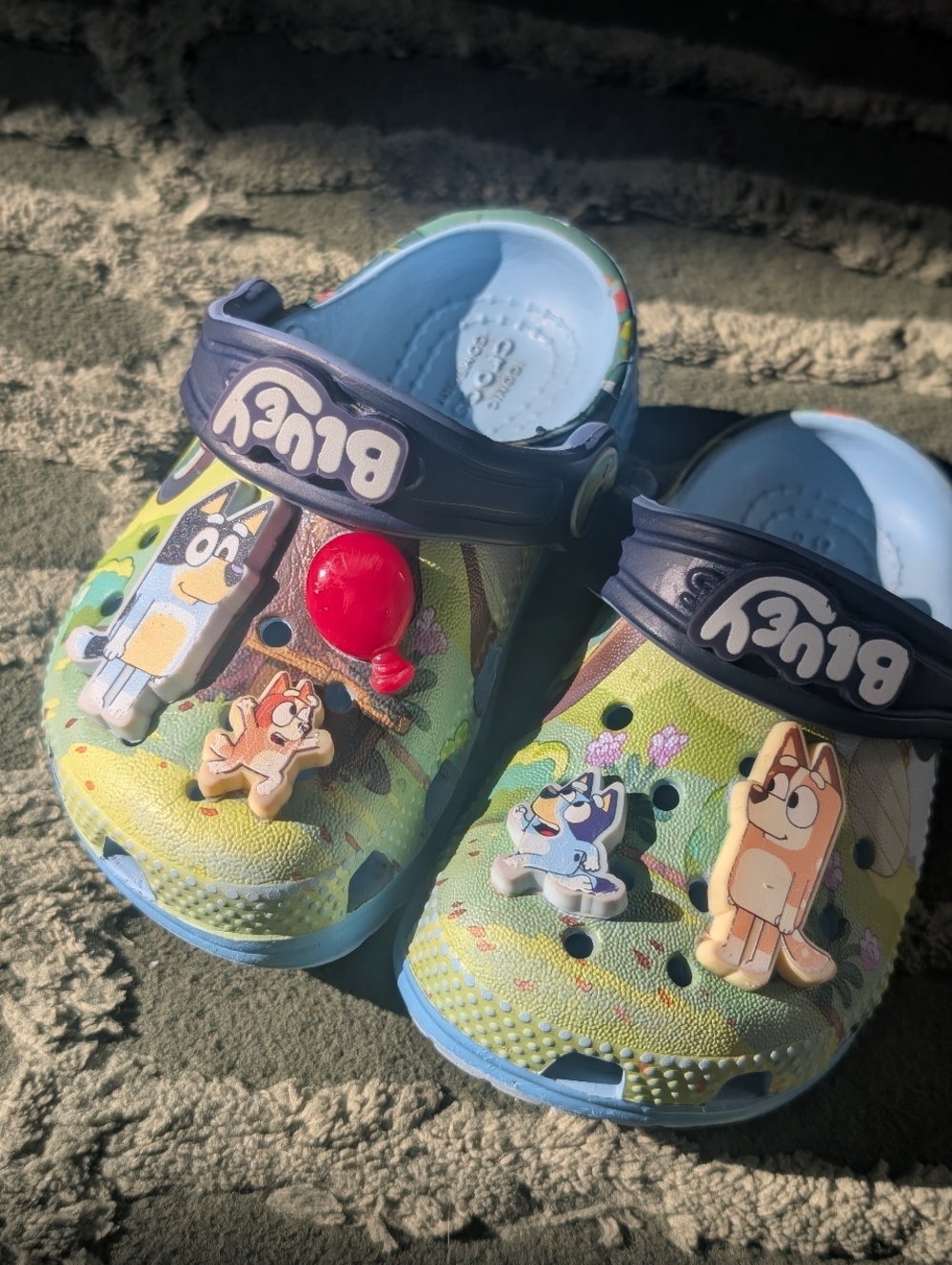 Bluey Crocs Size 5